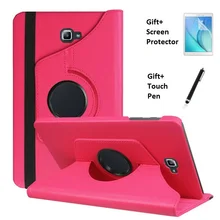 Чехол из искусственной кожи с поворотом на 360 градусов включает чехол на заднюю панель для samsung Galaxy Tab A A6 10,1 T585 T580 T580N чехол