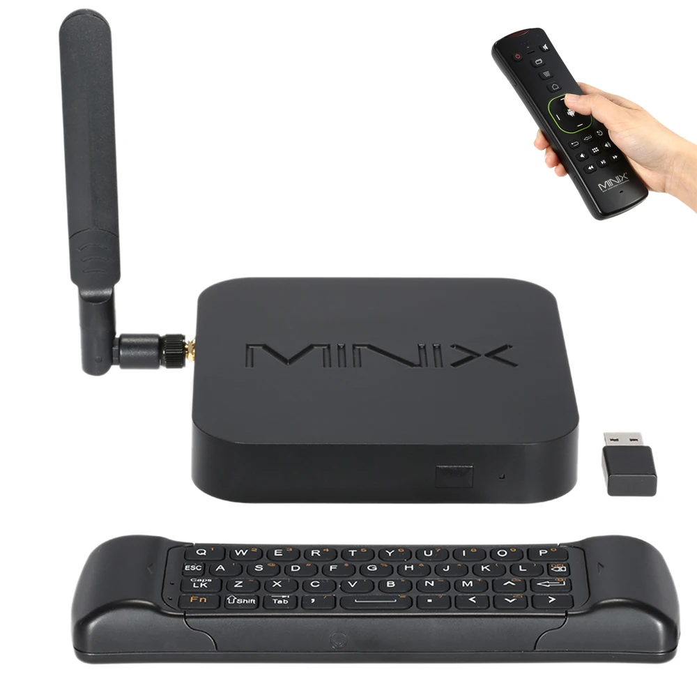New MINIX NEO U1 Android 5.1 TV BOX Amlogic S905 Quad-core 2GB/16GB KODI 4K 3D Mini PC WiFi H.265 DLNA Airplay+A2 Lite Air Mouse