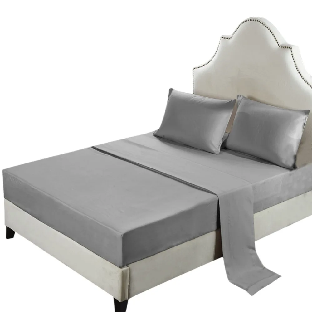 EHOMEBUY الحديثة أطقم أغطية أسرة ناعمة ورقة المفرش المخدة المنزل فندق غرفة نوم الفراش مجموعات جديد وصول بسيطة الشمال نمط