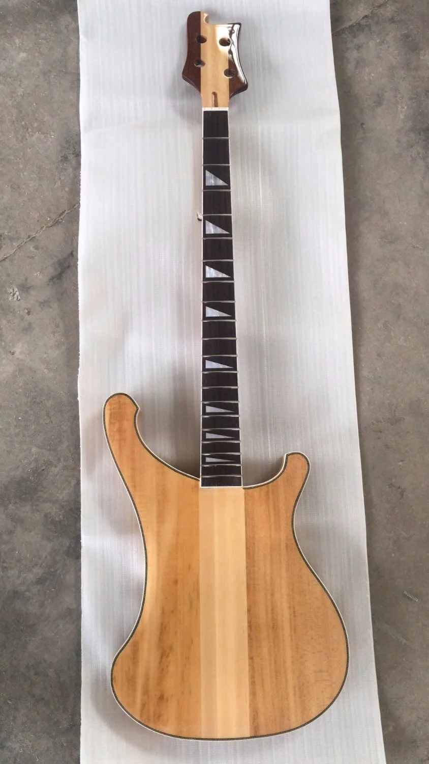 

unfinished 4003 bass without any hardware or accessories;through maple neck; basswood body;free shipping