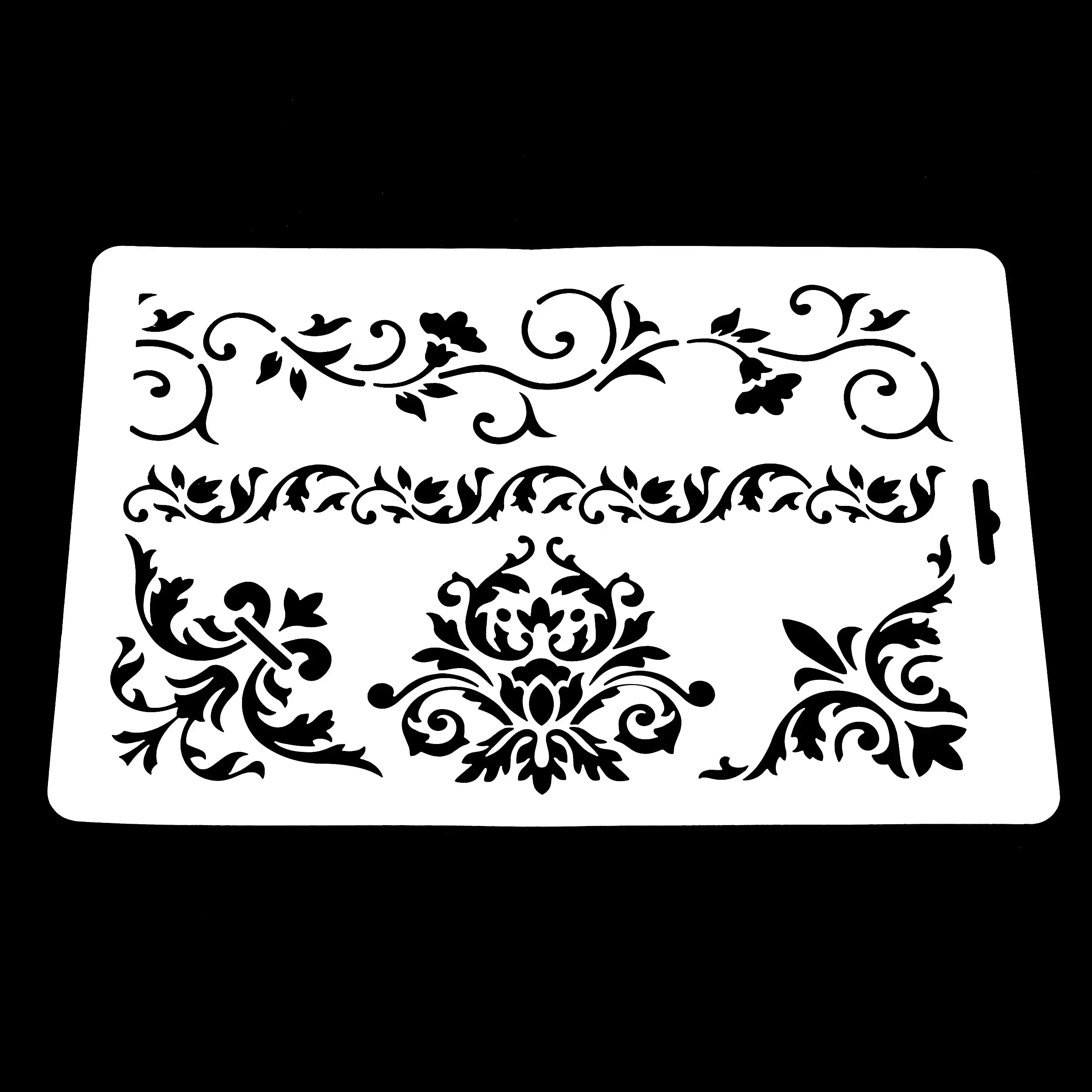 Manualidades Bricolaje Capas Plantilla Para Pintura De La Pared