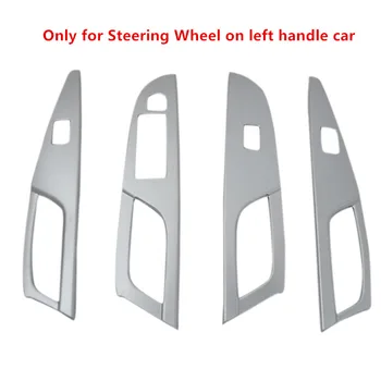 

for Suzuki S-Cross Sx4 2014 2015 2016 2017 2018 ABS Matt Accessories Interior Car Door Cover Armrest Trim 4PCS