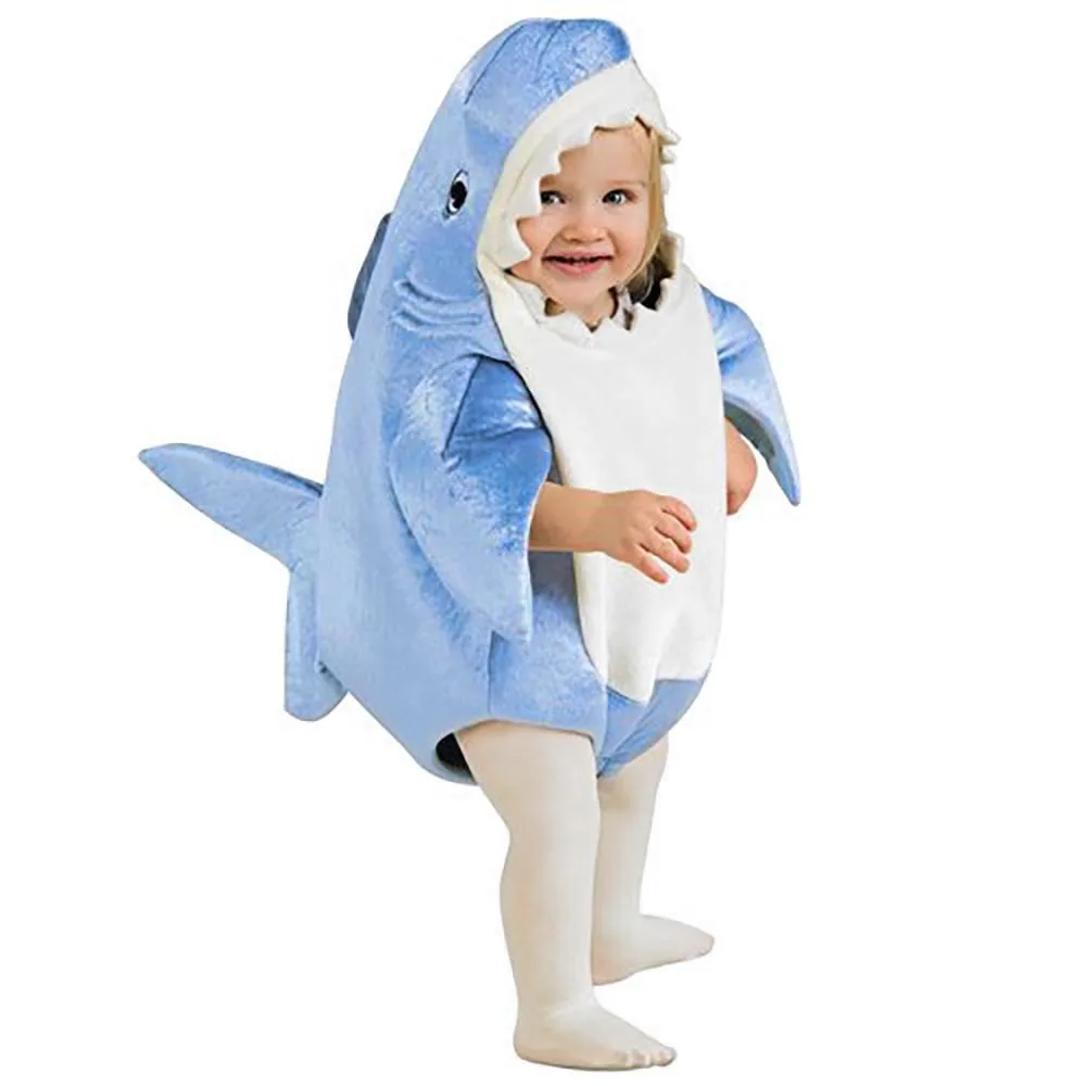 Little Child Fashion Shark Cosplay Costume Child Deluxe Shark Design
