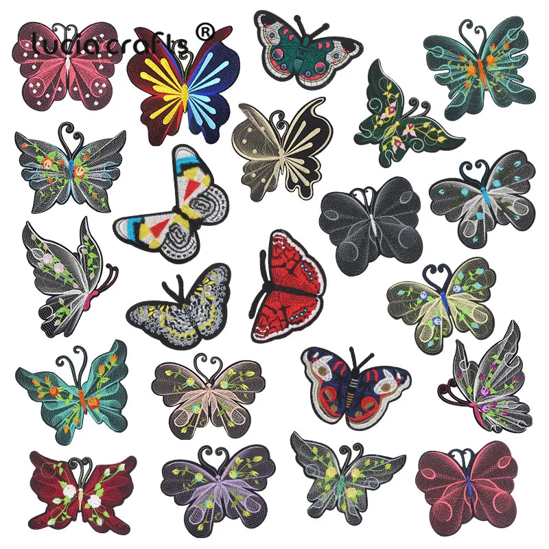 

Lucia crafts Random 6pcs Embroidery Iron-on Patches Applique Badge Sticker Garment DIY Handcraft Accessories 082007340
