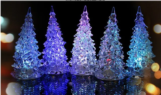 Fashion Holiday Decoration Mini Colorful Led New Year Tree Light Fashion Holiday Decoration Mini Colorful Led New Year Tree Light Best Gift For Wedding 10pcs