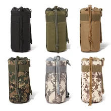 Портативная бутылка для воды на открытом воздухе военный походный ремень держатель чайник сумка Открытый тактический камуфляж бутылка для воды сумка
