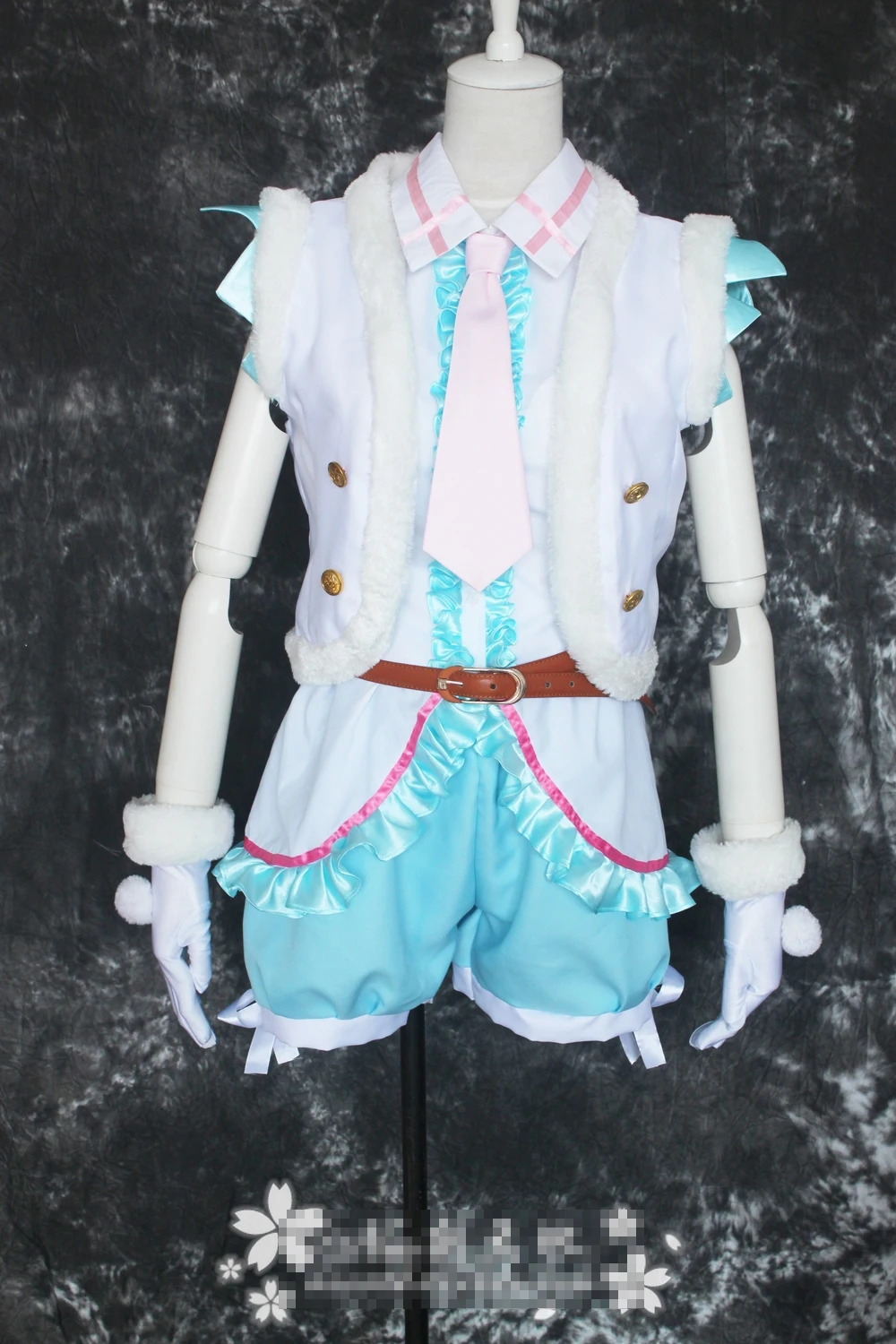 Love Live! Униформа Hoshizora Rin Snow Halation костюм для косплея бесплатная доставка|cosplay costume|snow