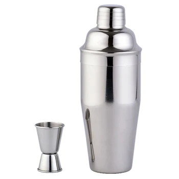 

Stainless Steel 750Ml Cocktail Bartender Cocktail Mixer Vintage Martini Drinking Boston Style Shaker for Party Bar Tools