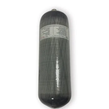 Günstig AC1090 9L Scuba Tank Pcp Air Tank 300Bar Carbon Faser Zylinder Komprimiert Luftgewehr Für Pcp Luftgewehr Airforce Condor Acecare