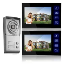 7″ TFT Color Video Door Phone Intercom Doorbell System Kit IR Camera Doorphone Monitor Speakerphone Intercom Night Viewera