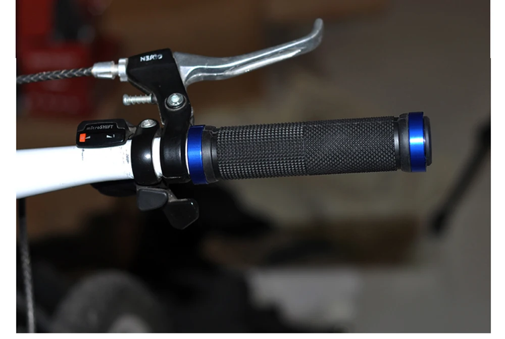 ROCKBROS Упоры для рук на руль велосипеда MTB силиконовые губчатые накладки на ручки противоскользящие амортизирующие мягкие ручки для велосипедного руля Ultraight велосипедный руль