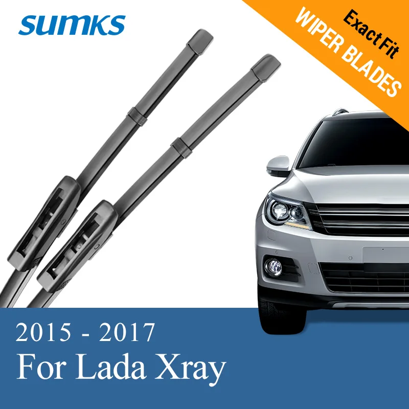 

SUMKS Wiper Blades for Lada Xray 26"&14" Fit Bayonet Arms 2015 2016 2017