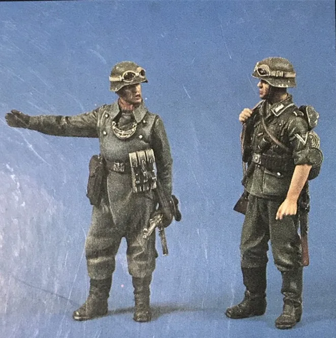 1/35 модельная фигурка из смолы разобранный Неокрашенный набор 939 | Игрушки и хобби