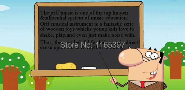 Большая распродажа 6 шт. Новый игрушечные музыкальные инструменты набор деревянная перкуссия инструменты для маленьких детей дошкольного