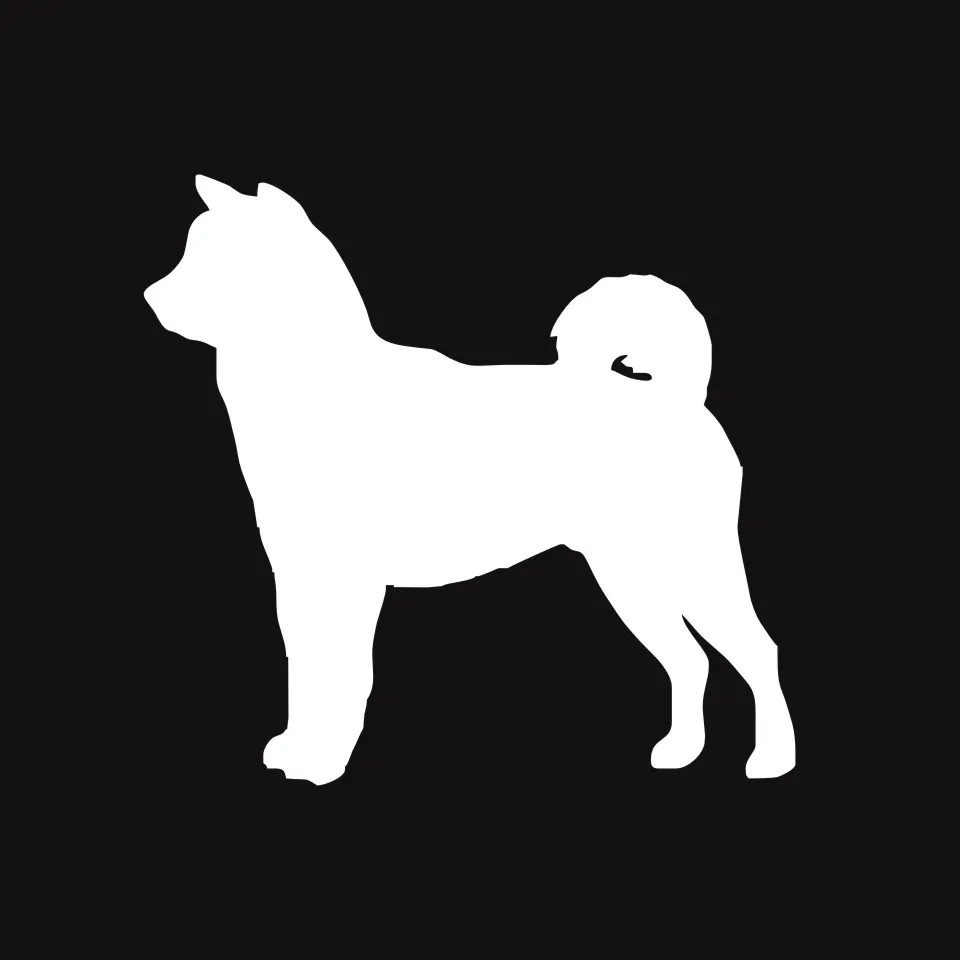 Shiba Inu Dog Vinyl Decal Lovely Car Stickers Car Window Styling Decoration Accessories Fashion Car Body Wall Sticker 10.29 (5)