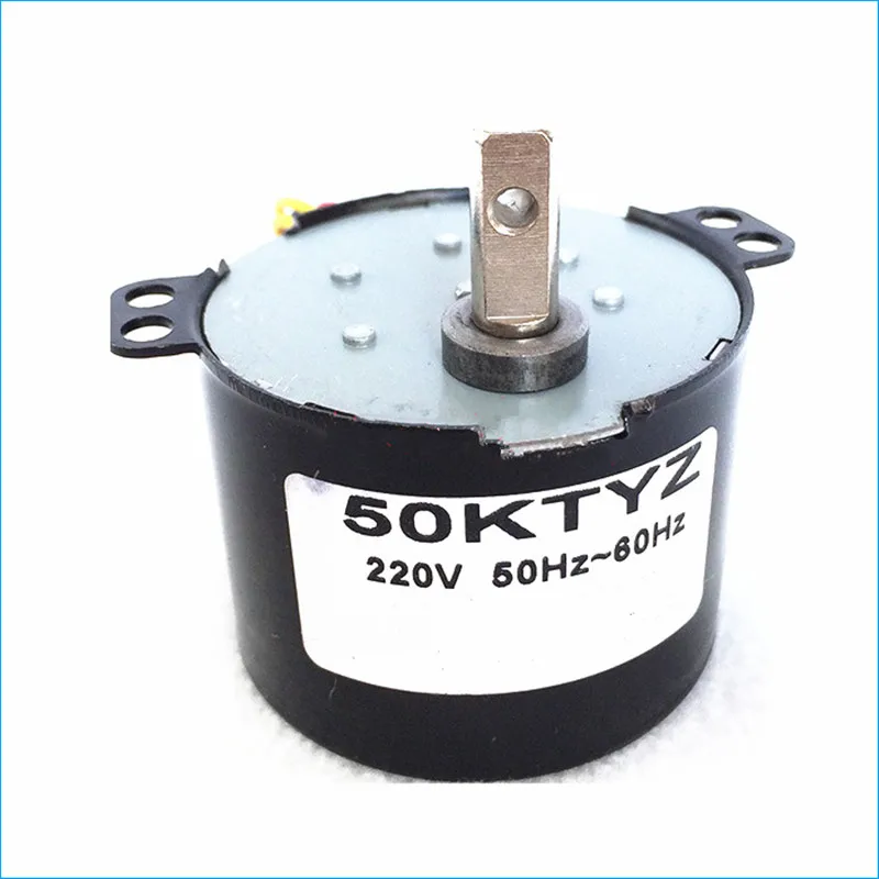 

50KTYZ 220V ac Permanent magnet Synchronous electric motor,Reversible Controlled Low speed micro motors,Free Shipping J15022
