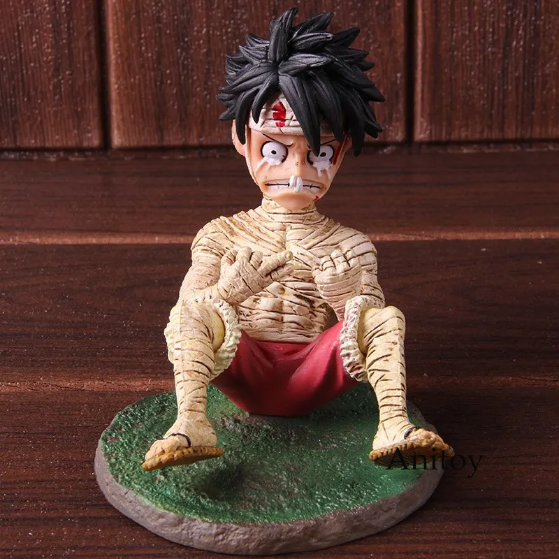 Один кусок обезьяны D. Luffy плачет Ver. ПВХ луффи одна деталь фигурка героя Коллекционная модель игрушки