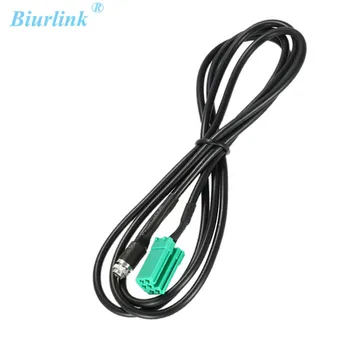

Biurlink 5Pcs Aux Adapter for Renault Clio Megane ISO 6Pin to 3.5mm Jack Aux Cable