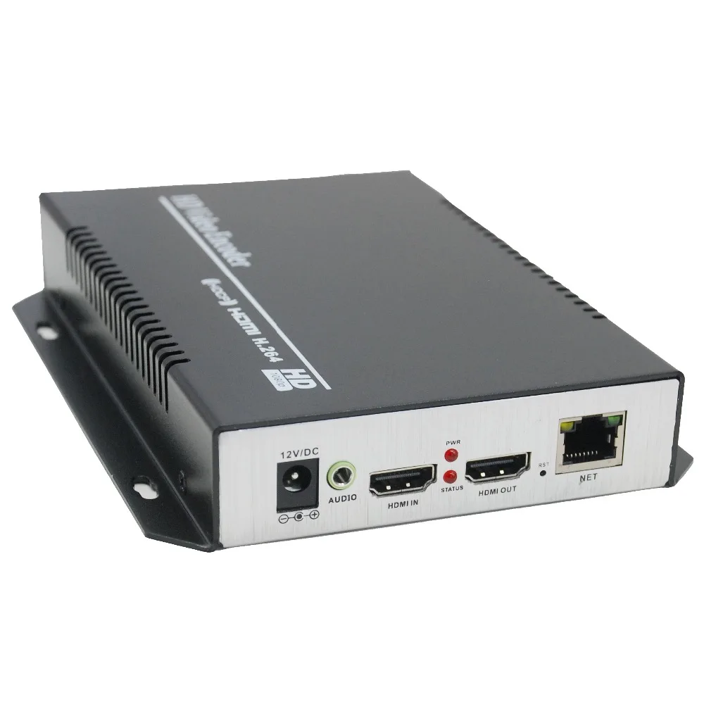 H.264 HDMI + Independent Audio To IP Streaming Video Encoder With HTTP /RTSP /RTMP /UDP /ONVIF Protocol