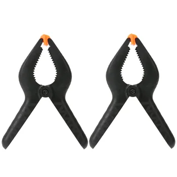 

2Pcs/1Lot 9 inch Large Plastic Nylon Spring Clamps Clip Set For Tripod Photography Plate Paper Photo Backdrop Background Clips