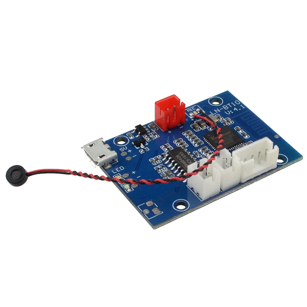 5Wx2 двухканальный Bluetooth 4 1 Стерео Аудио Усилитель мощности доска DIY Kit Бесплатная