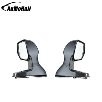 

2 Pcs Car Blind Spot Square Side View Flat Mirror Black Color Wide Angle Rear Mirrors Side Rear View Mirrors