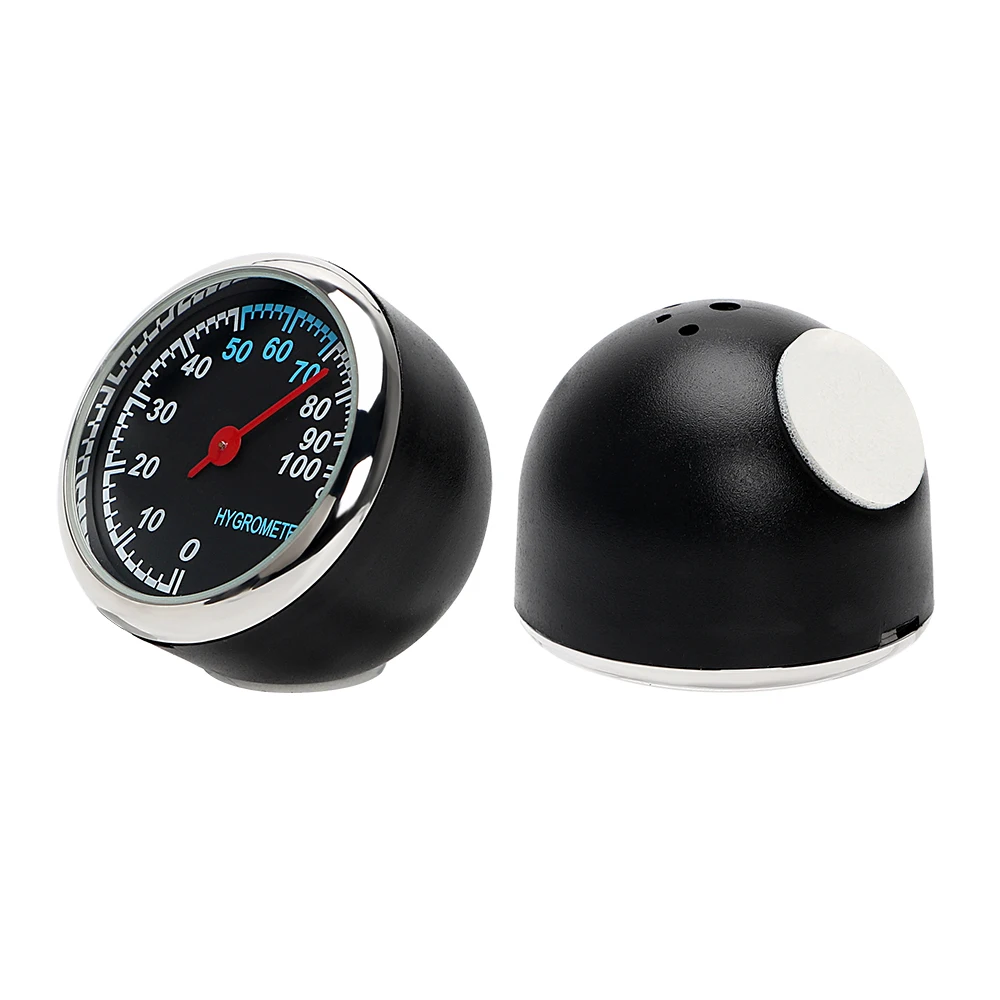 Автомобильные цифровые часы Автомобильный термометр гигрометр кварцевые часы мини против царапин украшение автомобиля-Стайлинг для дома авто
