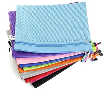 

A4 A5 fabrics file bag, office zipper documents pouches.