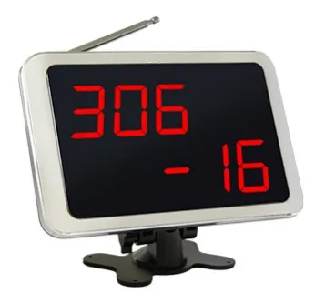 

Wireless calling system screen receiver display room number and bed number/table number waiter and nurse call bell