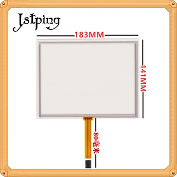

Jstping 8 inch 4 wire resistance touch screen for Innolux AT080TN52 183*141mm 183mm*141mm 4pins Universal digitizer sensor panel