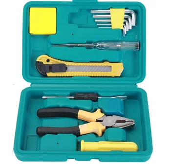 

7pcs/lot Car Repair Tool Hardware Tool Screw Driver Pincer Pliers Test Pencil Toolbox Combination Suit