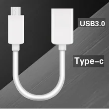 USB 3.1 typ C męski na USB 3.0 kobiet kabel do transmisji danych USB typ A męski na żeński O TG złącze danych, konwerter kabel