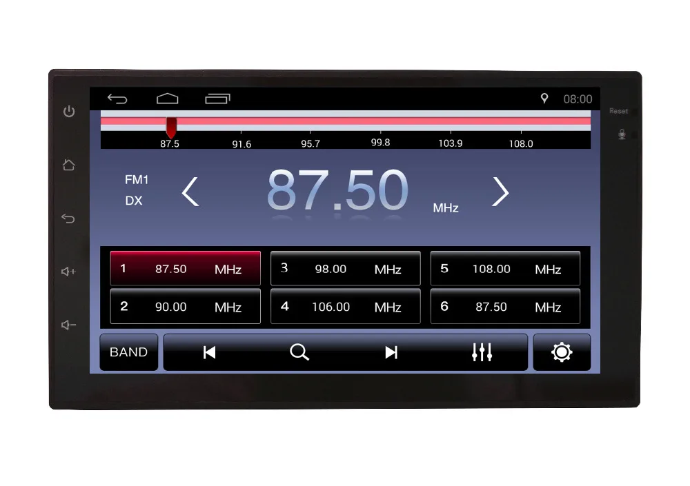 Flash Deal Nedehe Quad core Android 7.1 Car DVD Universal Car Radio FM GPS Navigation autoradio Stereo Audio Player 7" IPS 1024*600 screen 3