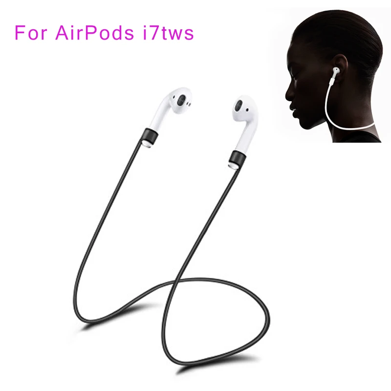

New Silicone TWS Anti-lost line for AirPods Earphone Anti Lost Strap Rope for i7 i9 i12 i10 TWS Headphone Headset Accessories