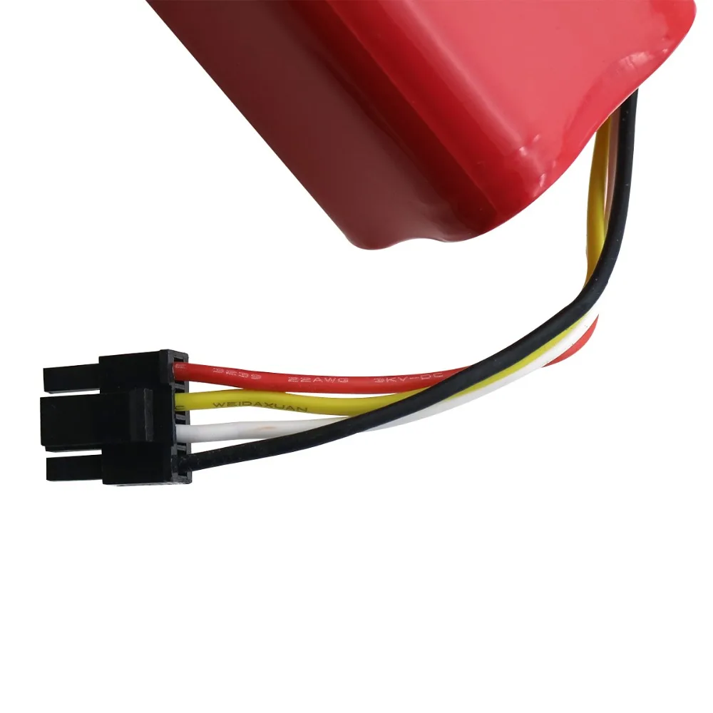 Kopen 5500mAh li ion 18650 mi robot stofzuiger Accessoires onderdelen batterij voor xiaomi mi robot robotics Cleaner roborock S50 S51