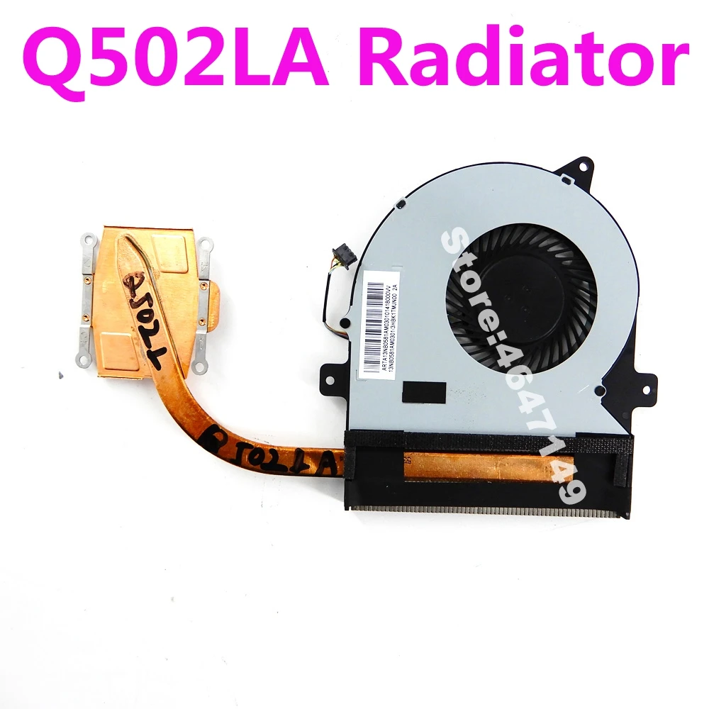 Q502LA радиатор для ASUS Q502 Q502L Q502LA ноутбук процессор вентилятор охлаждения Радиатор кулер 13NB0581AM0301