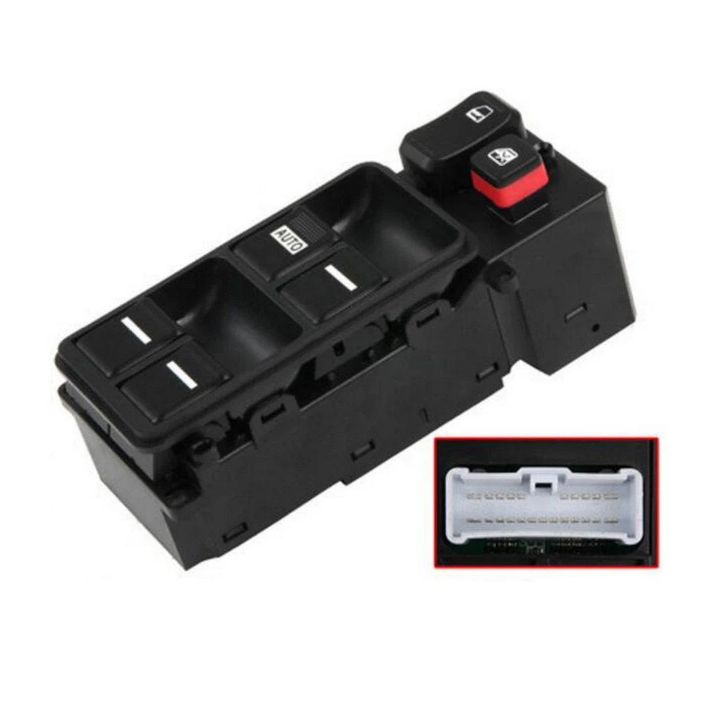 

1pc New Black Electric Master Driver Power Window Switch Bezel Control 35750-SDA-H12 for Honda/Accord 4 Door 2003-2007
