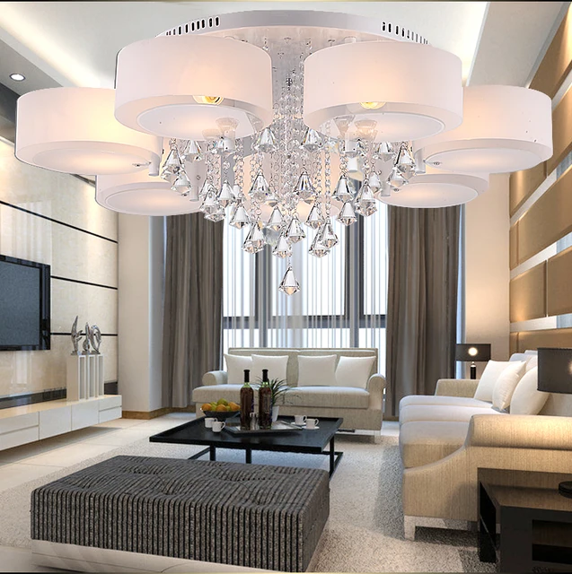 Moderne minimalistische woonkamer kristallen lamp led verlichting ... Moderne minimalistische woonkamer kristallen lamp led verlichting ...