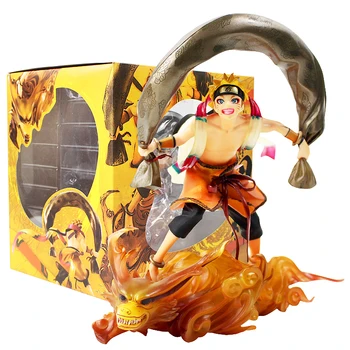 

16cm Naruto Shippuden Uzumaki Naruto Fujin / Uchiha Sasuke Raijin PVC Figure Collectible Model Toy