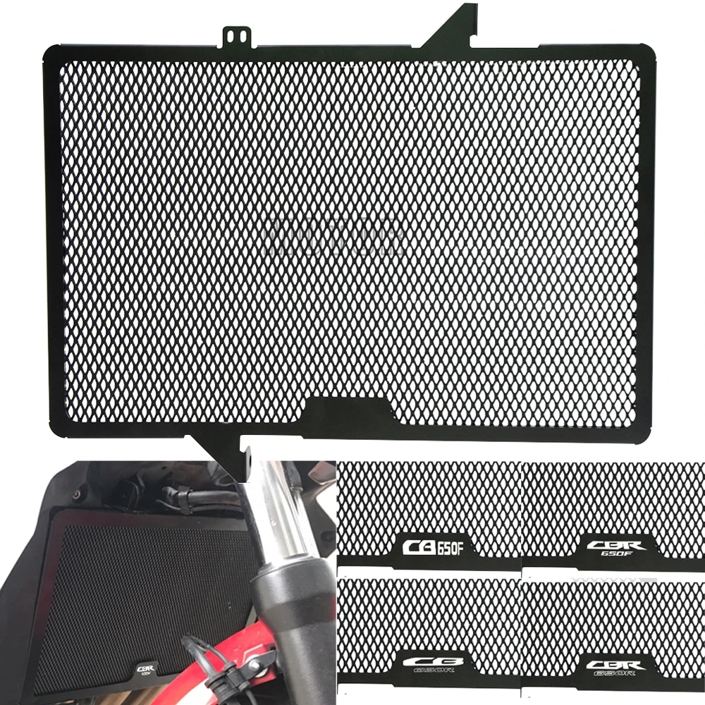 

For Honda CBR650F/CB650F 2014-2018 CB650R/CBR650R 2019 Motorcycle Radiator Grill Guard Protector Grille Cover CB CBR 650 F R
