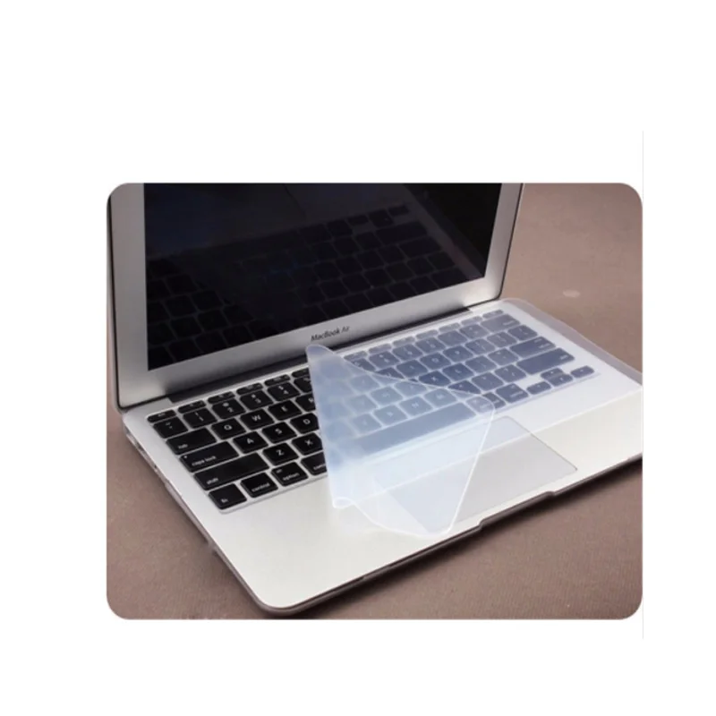 Водонепроницаемая защитная пленка 15 чехол для клавиатуры ноутбука 15,6 17 14 Силиконовый протектор для Macbook Pro 1" 17" ноутбук
