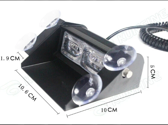Koop Auto LED Stroboscoop Auto Zaklamp Auto Waarschuwing LED Licht 6*1 W Hoge Kwaliteit Led verlichting KF L3140