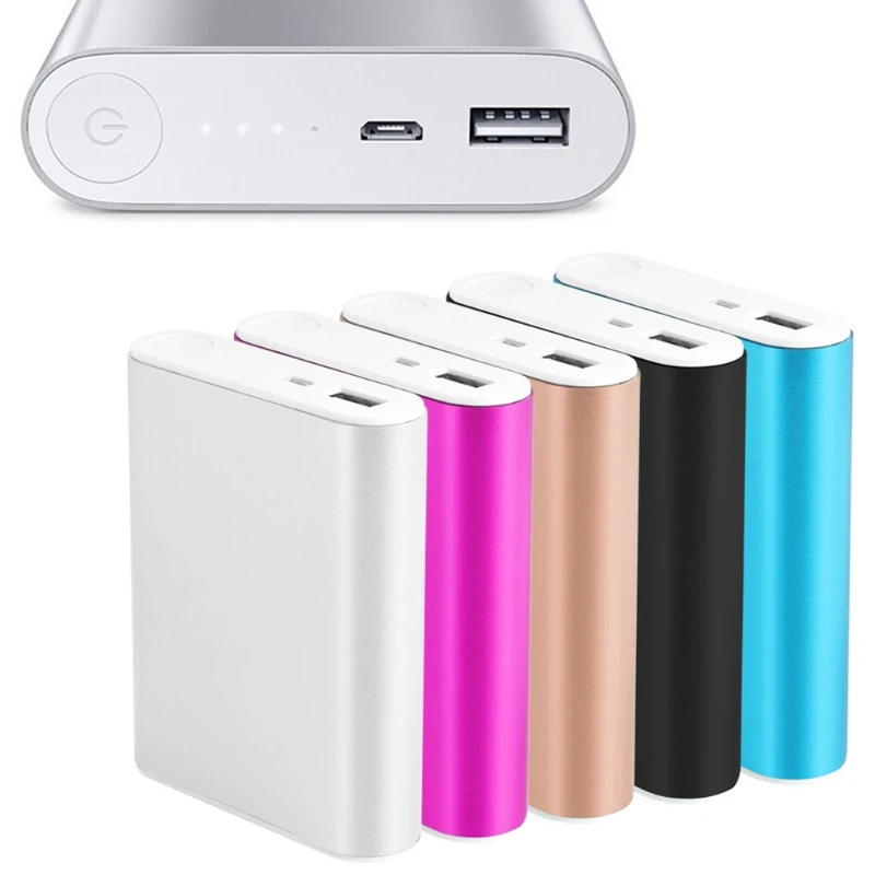 1 шт. 5V 2.1A USB Power Bank чехол Комплект 4X 18650 зарядное устройство DIY коробка для MP3/4