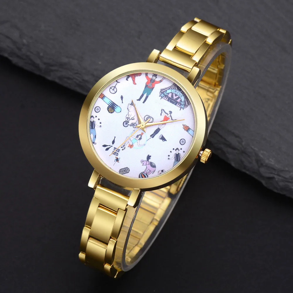 Multiple patterns Lvpai Women's Watch Steel Belt Quartz Wrist Watch