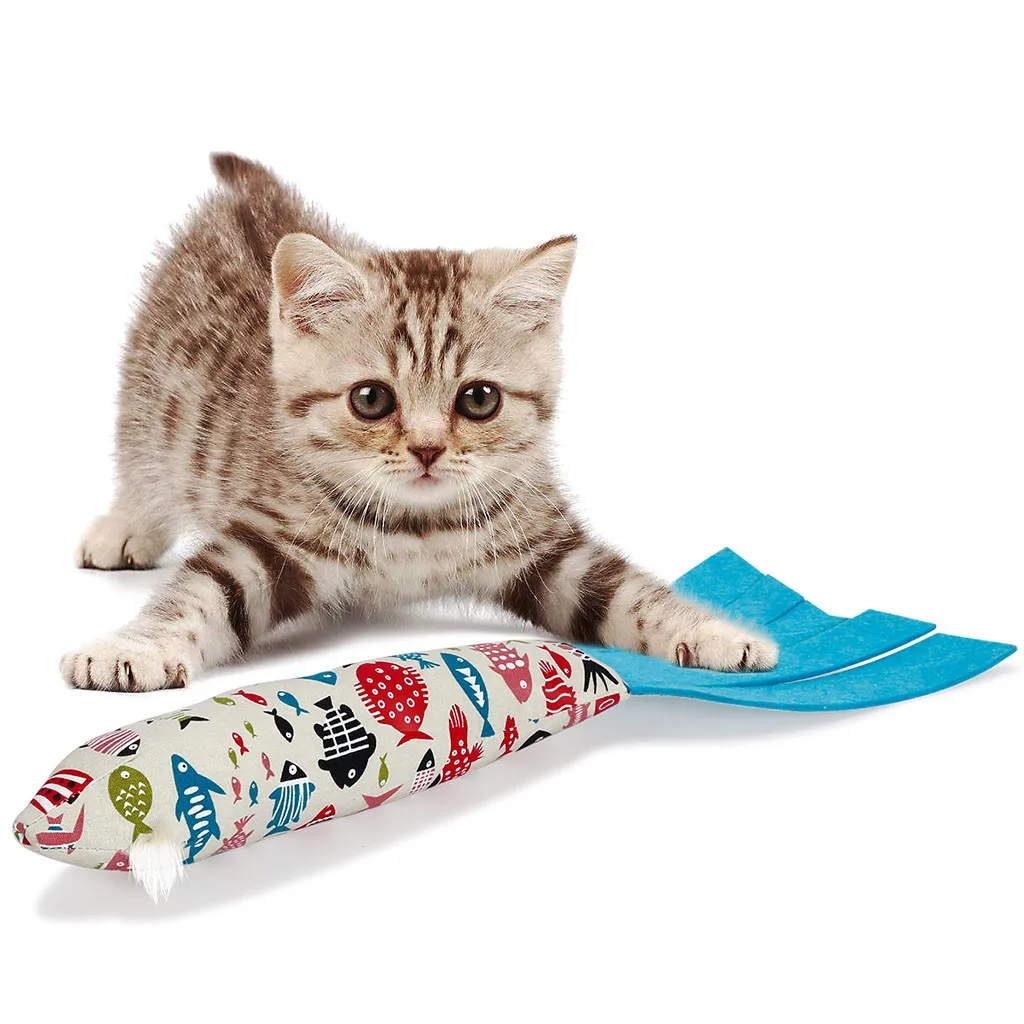 Новая модель Koi мята рыба кошка игрушки для кошек Catnip укуса стойкий плюш Творческий Карп Рыба Форма кошка игрушка в подарок Catnip рыба cuello