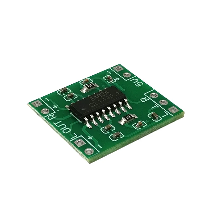 50pcs PAM8403 Super mini digital amplifier board 2 * 3W Class D efficient 2.5 to 5V USB power supply | Электронные компоненты и