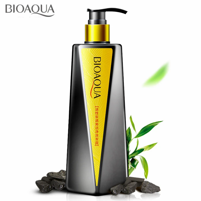 

Professional Activated Carbon Hair Shampoo Deep Cleansing Refreshing Oil Control Supple Anti-Dandruff Itching Hair Care Products