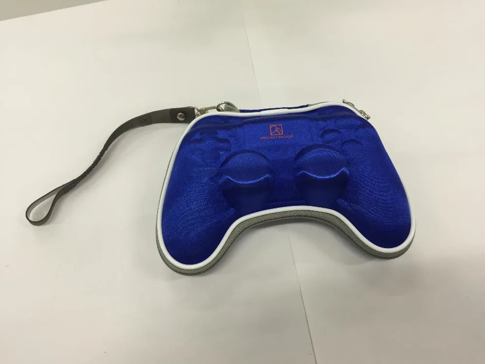 Синий противоударный дорожный Карманный защитный чехол сумка жесткий чехол для sony playstation 4 PS4 Геймпад беспроводной контроллер