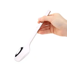 Простая стильная ложка посуда набор для детей из нержавеющей стали кофейные чайные ложки корейские столовые ложки