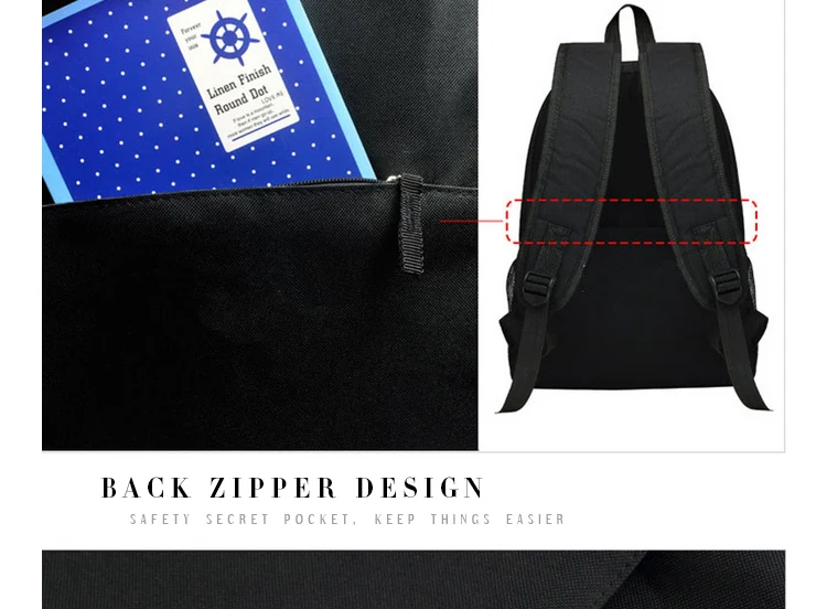 Backpack Justin Bieber Purpose School Bag for Children Students Shoulder Bag Black Mochila Men (18)